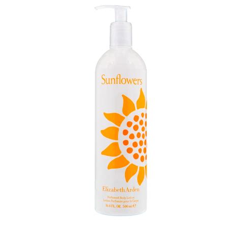 elizabeth arden sunflower body lotion.